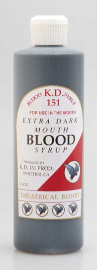 KD 151 MOUTH BLOOD