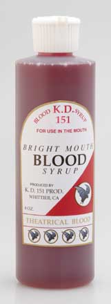 KD 151 MOUTH BLOOD