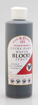 KD 151 MOUTH BLOOD
